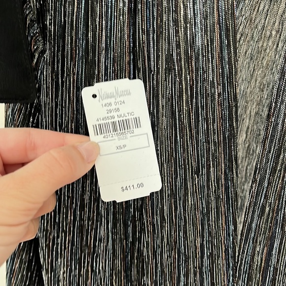 Sabina Musayev Ray Tiered Satin Dress with Bows XS - Picture 16 of 16